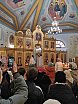 Литургия с участием православной молодежи и отца Евгения.