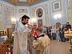 Литургия с участием православной молодежи и отца Евгения.