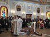 Литургия с участием православной молодежи и отца Евгения.