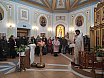 Литургия с участием православной молодежи и отца Евгения.