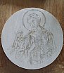 Икона апостола Луки руками отца Игоря